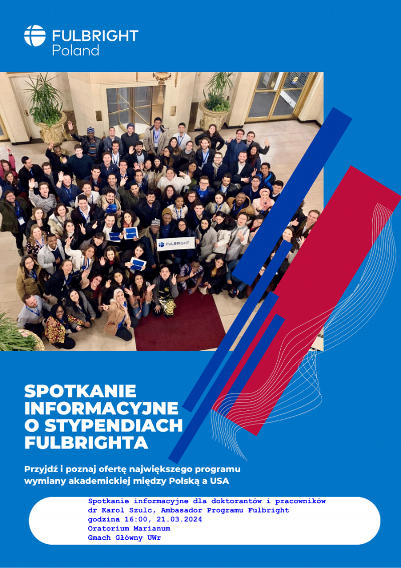 Spotkanie informacyjne o stypendiach Fullbrighta